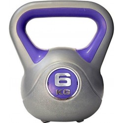 Sportbay Kettlebell - 6 kg - Grijs