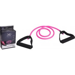 Fitness elastiek met handvat - Weerstandsbanden - XQ Sports - Elastiek - Sport artikelen - 120cm light