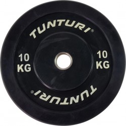 Tunturi Bumper Plate 10kg Black