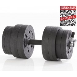 Gymstick Active Vinyl Dumbell set - Dumbells - 15 KG