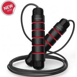 Springtouw Premium - Verstelbaar speedrope - Rood