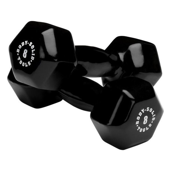 Body-Solid Neopreen Dumbbells - 5 kg - per paar - Neopreen