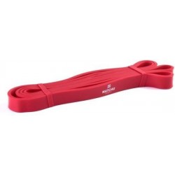 Matchu Sports - Powerband - Fitness Elastiek PRO - Light (rood) - 1 meter