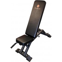 Sveltus Verstelbare Trainingsbank 135 Cm Zwart