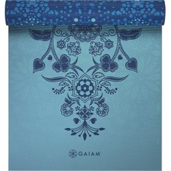 Gaiam Mystic Sky Omkeerbare Yoga Mat - Groen/ Blauw - 172 X 61 X 0.6 Cm