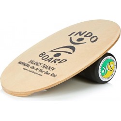 Indo Balance Board Original - Natural - Training - Balans - Training - Complete workout - Evenwichtstraining