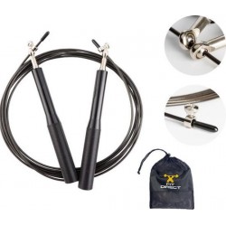 Fit Direct Professioneel Springtouw – Aluminium Speed Rope - Crossfit Jump Rope- Verstelbaar Met Kogellagers