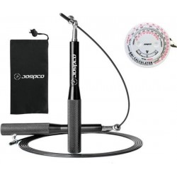 Springtouw Fitness Afvallen Crossfit Cadeau Boksen Speedrope - Incl. Trainingsschema en Video - JospCo®