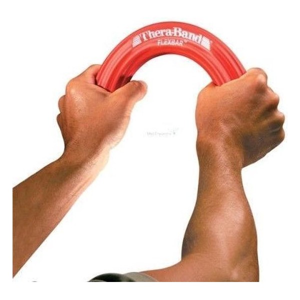 Theraband Handtrainer Flexbar | Rood | Medium Weerstand