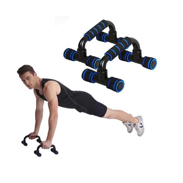 Opdruksteunen - Push-up bars : Blauw