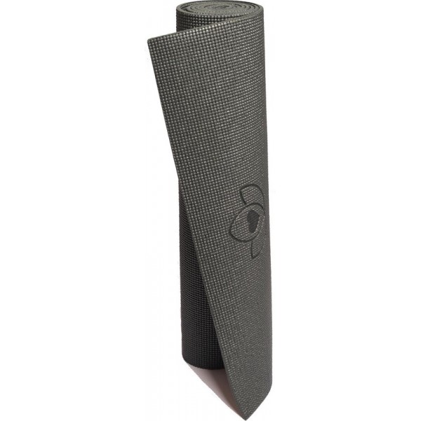 Yogamat sticky extra dik antraciet - Lotus - 6 mm