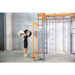 Lifemaxx LMX1866.G FR - Squat Rack Attachment - Grijs