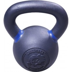 Lifemaxx Crossmaxx Kettlebell - Gietijzer met Poedercoating - Gewichten - 12 kg