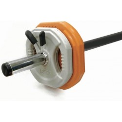 Toorx Bodypumpset - 10 kg - oranje/grijs