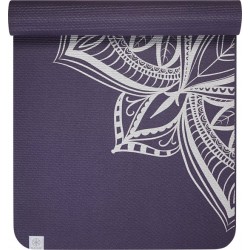 Gaiam Aubergine Medallion Yoga Mat - Paars - 173 X 61 X 0.6 Cm