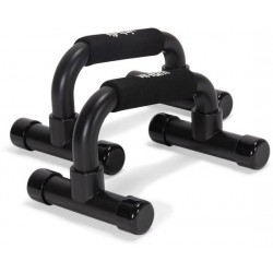 VirtuFit Opdruksteunen - Push Up bars - Kunststof - Zwart