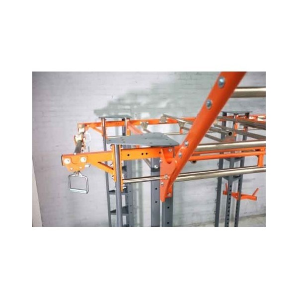 Lifemaxx LMX1865.O FR - Pull up on sliding rails - Oranje