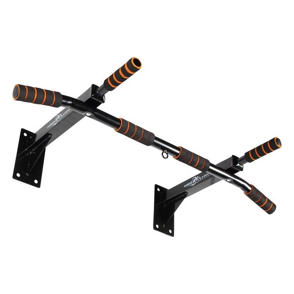 ProExtreme Pull Up Bar - Optrekstang Wandmontage - Ophangring en Keilbouten – Fitness Zwart