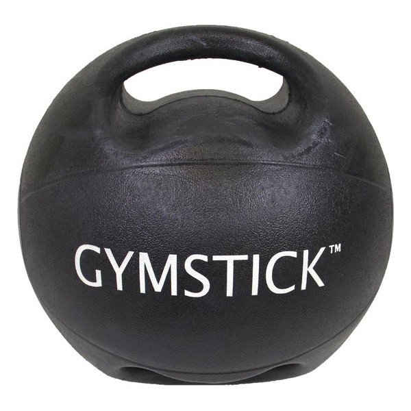 Gymstick Medicine bal - Met Handvaten - 4 kg - Zwart / Grijs