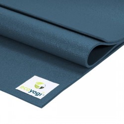 Ecoyogi Studio Yogamat Blauw - 200 cm - extra lang