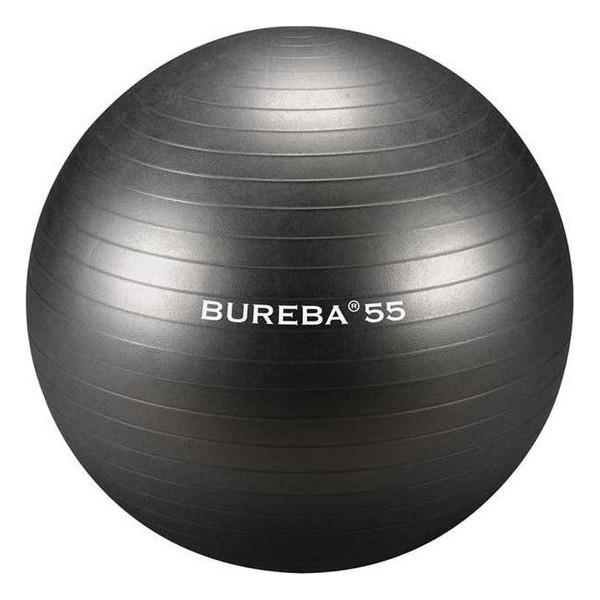 Trendy Sport - Professionele Gymnatiekbal - Fitnessbal - Bureba - Ø 55 cm - Antraciet - 500 kg belastbaar - Tuv/GS getest