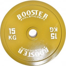 BOOSTER ATHLETIC DEPT - Olympic Bumper Plate - Halterschijf - Gewichten - 15kg