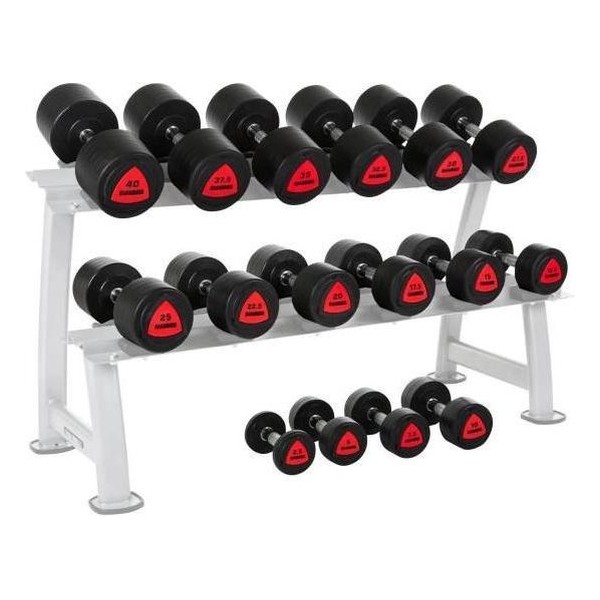 Hammer - PU Dumbbell - PRO - per paar - 2x 22.5kg - PU