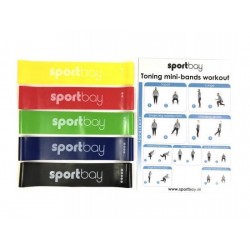 Sportbay Resistance Banden Set - 5 stuks - verschillende weerstanden