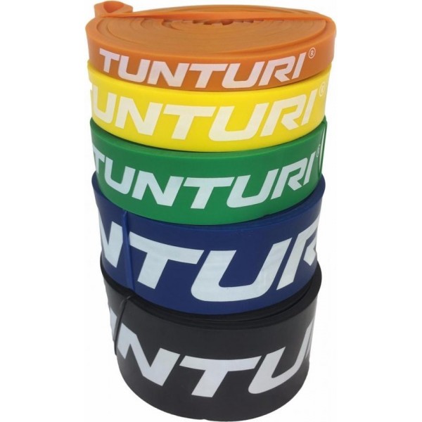 Tunturi Power Bands l complete set met 5 sterktes