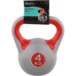 Kettlebell 4KG kunstof | fitness assoiresses | home training