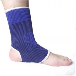 Enkelbrace - enkelbandage - Ondersteuning voor de enkel - Maat M - Blauw