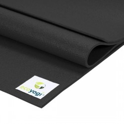 Ecoyogi Studio Yoga Mat Zwart - 200 cm - extra lang