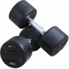 Vaste rubberen dumbbellset: 22 t/m 40kg (10 sets)