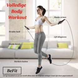 Professioneel Springtouw-Fitness Materialen-Verstelbare Jump Rope-Touwtje Springen-Springtouwen-Verstelbaar Springtouw