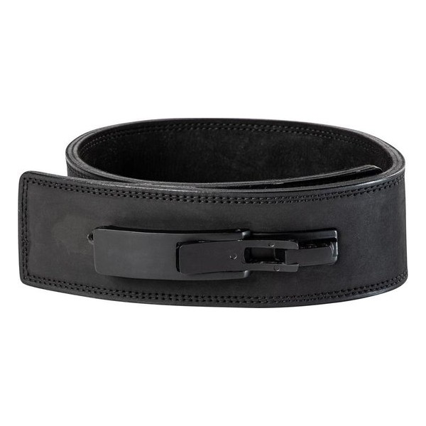 lifting belt (leather) - L (unisex) (black)