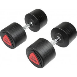 Hammer - PU Dumbbell - PRO - per paar - 2x 40kg - PU