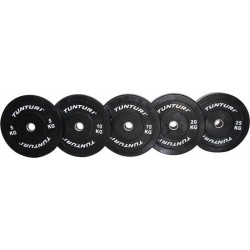 Tunturi Bumper Plate 20kg Black