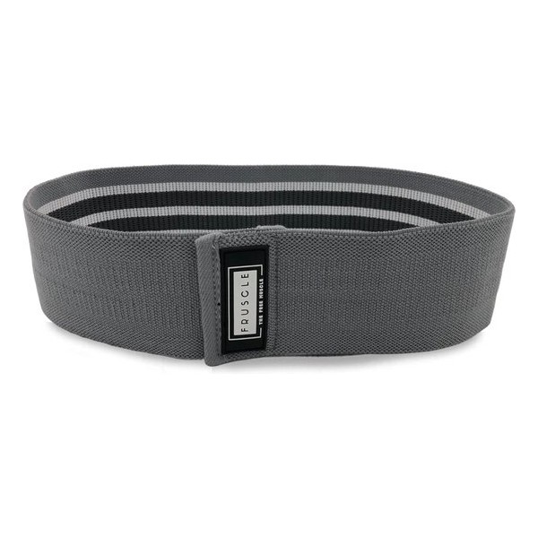 Fruscle® Fitness Weerstandsband Lichte Weerstand Grijs - Sport Elastiek Crossfit Fitnessmaterialen