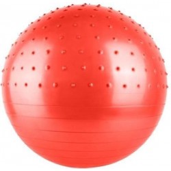 Duo Bakkersport - Fitnessbal 75cm - Fitness Yoga en Fysiotherapie Massage – Gymbal Fascia - Rood