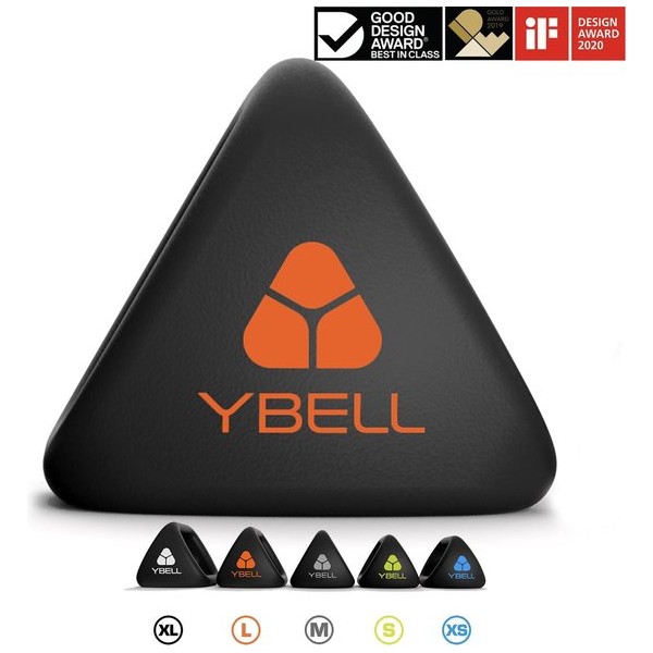 YBell Fitness L | 10kg Multifunctioneel 4 in 1 Fitness Gewicht | Vervangt Kettlebell, Dumbbell, Medicinebal en Opdruksteunen…