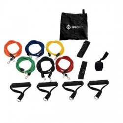 Specifit - Fitness Elastiek Set XL - Weerstandsbanden - Resistance Bands - 14 stuks