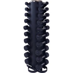 Dumbbelltower met vaste dumbbellset 1 - 10kg