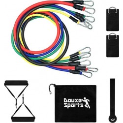 Weerstandsbanden Set - Fitness Elastiek Weerstandsbanden - Resistance Band Set - Douxe