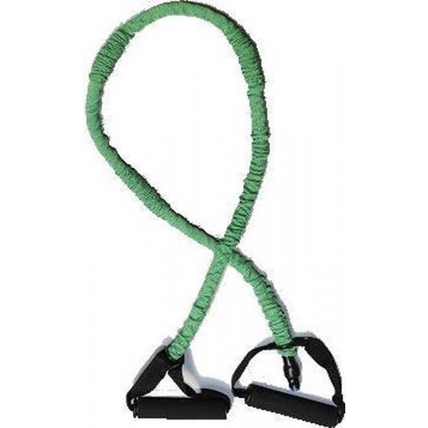 Matchu Sports - Fitness Elastiek DeLuxe - Medium (groen) - 1,2 meter