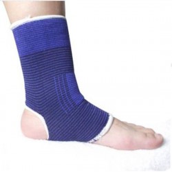 Enkelbrace - enkelbandage - Ondersteuning voor de enkel - Maat S - Blauw