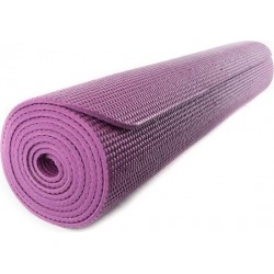 Yogi & Yogini Yogamat PVC Aubergine – 183 x 61 x 0.5 cm