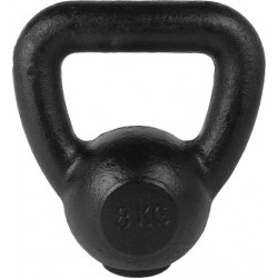 Kettlebell met rubber voet 8 kg