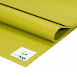 Ecoyogi Studio Yoga Mat Groen - 200 cm - extra lang