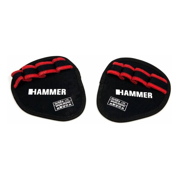 Hammer GRIP PADS - Extra grip bij lifts - Maat S-M - Zwart