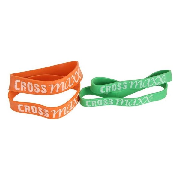 Crossmaxx® mini resistance band - 4 stuks (heavy)